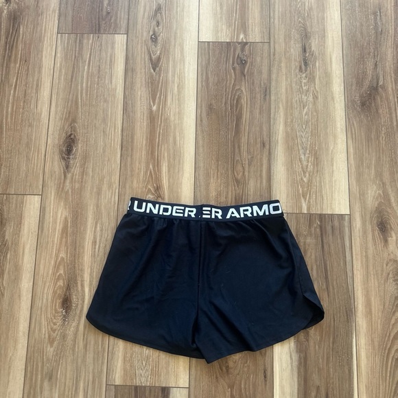 Under Armour Women's Black Athletic Shorts - Picture 5 of 5